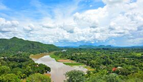 River in the Jungle in Thailand